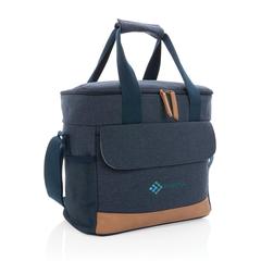 Vue Sac isotherme Impact AWARE™ en toile 16oz recyclé de couleur bleu| Krokrodeal