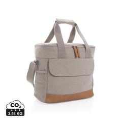 Vue Sac isotherme Impact AWARE™ en toile 16oz recyclé de couleur gris| Krokrodeal