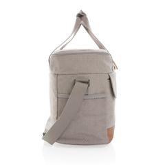 Vue Sac isotherme Impact AWARE™ en toile 16oz recyclé de couleur gris| Krokrodeal