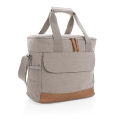 Vue Sac isotherme Impact AWARE™ en toile 16oz recyclé de couleur gris| Krokrodeal