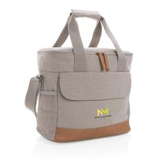 Vue Sac isotherme Impact AWARE™ en toile 16oz recyclé de couleur gris| Krokrodeal