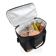Vue Sac isotherme Impact AWARE™ en toile 16oz recyclé de couleur noir| Krokrodeal
