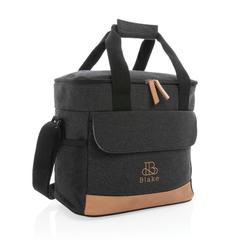 Vue Sac isotherme Impact AWARE™ en toile 16oz recyclé de couleur noir| Krokrodeal