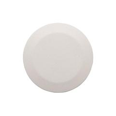 Vue Chargeur rapide sans fil 15W en plastique recyclé RCS de couleur blanc| Krokrodeal