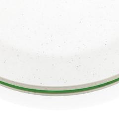 Vue Chargeur rapide sans fil 15W en plastique recyclé RCS de couleur blanc| Krokrodeal
