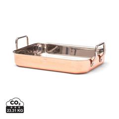 Vue Plat à four en cuivre VINGA Baron de couleur marron| Krokrodeal