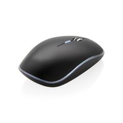 Vue Souris sans fil lumineuse de couleur noir| Krokrodeal