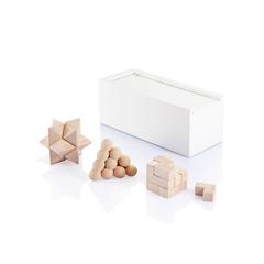 Vue Casse tête chinois de couleur blanc| Krokrodeal
