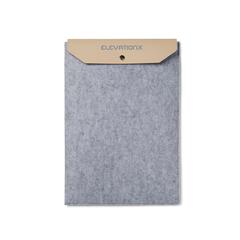Vue VINGA Pochette pour ordinateur 17" en feutre GRS Albon de couleur gris| Krokrodeal