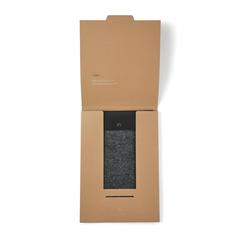 Vue VINGA Pochette pour ordinateur 17" en feutre GRS Albon de couleur noir| Krokrodeal
