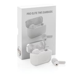 Vue Ecouteurs TWS Pro Elite de couleur blanc| Krokrodeal