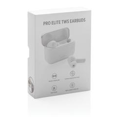 Vue Ecouteurs TWS Pro Elite de couleur blanc| Krokrodeal