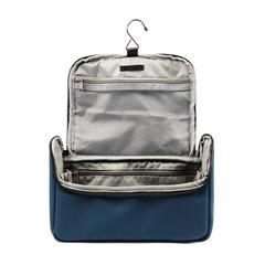Vue VINGA Trousse de toilette en PU RCS Bermond de couleur bleu| Krokrodeal