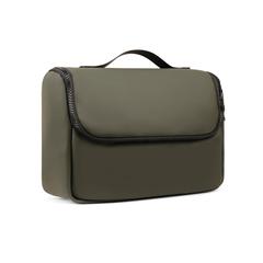 Vue VINGA Trousse de toilette en PU RCS Bermond de couleur vert| Krokrodeal