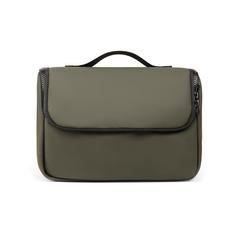 Vue VINGA Trousse de toilette en PU RCS Bermond de couleur vert| Krokrodeal