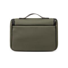 Vue VINGA Trousse de toilette en PU RCS Bermond de couleur vert| Krokrodeal