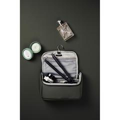 Vue VINGA Trousse de toilette en PU RCS Bermond de couleur vert| Krokrodeal