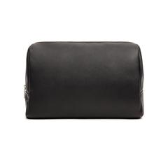 Vue VINGA Trousse de toilette en PU RCS Bermond de couleur noir| Krokrodeal