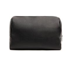 Vue VINGA Trousse de toilette en PU RCS Bermond de couleur noir| Krokrodeal