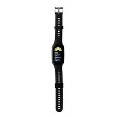 Vue Montre 1'47 avec fréquence cardiaque en TPU recyclé RCS de couleur noir| Krokrodeal