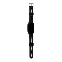 Vue Montre 1'47 avec fréquence cardiaque en TPU recyclé RCS de couleur noir| Krokrodeal