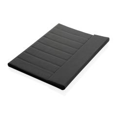 Vue Conférencier A4 avec fermeture magnétique Impact Aware™ de couleur noir| Krokrodeal
