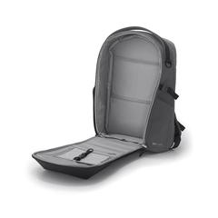 Vue Sac à dos Bizz de couleur gris| Krokrodeal