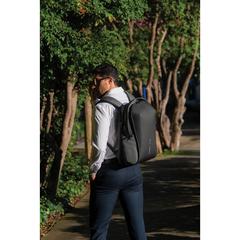 Vue Sac à dos Bizz de couleur gris| Krokrodeal
