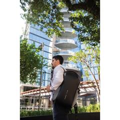Vue Sac à dos Bizz de couleur gris| Krokrodeal