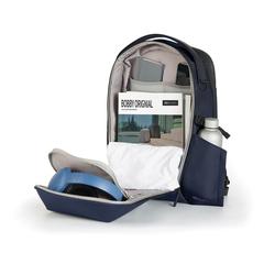 Vue Sac à dos Bizz de couleur bleu| Krokrodeal