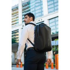 Vue Sac à dos Bizz de couleur noir| Krokrodeal