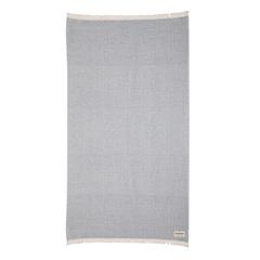 Vue Serviette 4 Saisons Ukiyo Hisako AWARE™ Made in Europe de couleur bleu| Krokrodeal
