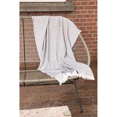 Vue Serviette 4 Saisons Ukiyo Hisako AWARE™ Made in Europe de couleur gris| Krokrodeal