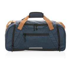Vue Sac week end Urban outdoor Impact AWARE™ de couleur bleu| Krokrodeal
