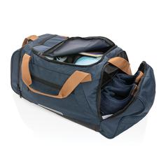 Vue Sac week end Urban outdoor Impact AWARE™ de couleur bleu| Krokrodeal