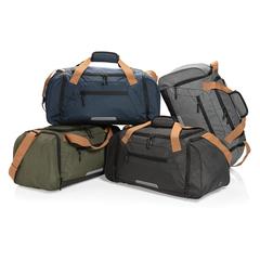 Vue Sac week end Urban outdoor Impact AWARE™ de couleur bleu| Krokrodeal