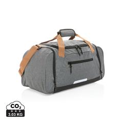 Vue Sac week end Urban outdoor Impact AWARE™ de couleur gris| Krokrodeal