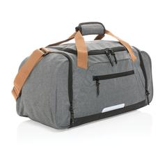 Vue Sac week end Urban outdoor Impact AWARE™ de couleur gris| Krokrodeal
