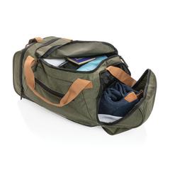 Vue Sac week end Urban outdoor Impact AWARE™ de couleur vert| Krokrodeal