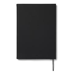 Vue VINGA Carnet A5 en papier et PU certifié GRS Baltimore de couleur noir| Krokrodeal