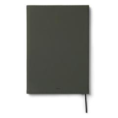 Vue VINGA Carnet A5 en papier et PU certifié GRS Baltimore de couleur vert| Krokrodeal