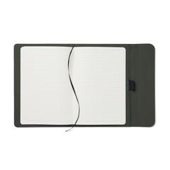 Vue VINGA Carnet A5 en papier et PU certifié GRS Baltimore de couleur vert| Krokrodeal