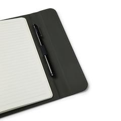 Vue VINGA Carnet A5 en papier et PU certifié GRS Baltimore de couleur vert| Krokrodeal