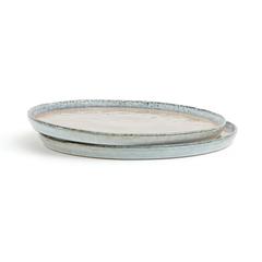 Vue VINGA Set de 2 assiettes 26,5cm Nomimono de couleur blanc| Krokrodeal