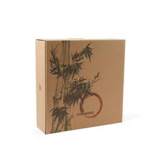Vue VINGA Set de 2 assiettes 26,5cm Nomimono de couleur blanc| Krokrodeal
