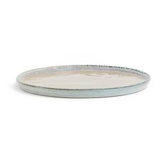 Vue VINGA Set de 2 assiettes 26,5cm Nomimono de couleur blanc| Krokrodeal