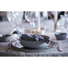 Vue VINGA Set de 2 assiettes 26,5cm Nomimono de couleur blanc| Krokrodeal