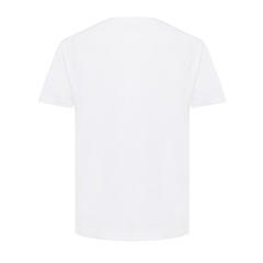 Vue T-shirt pour femmes en coton recyclé Iqoniq Yala de couleur blanc| Krokrodeal