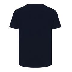 Vue T-shirt pour femmes en coton recyclé Iqoniq Yala de couleur bleu| Krokrodeal