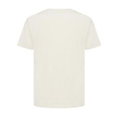 Vue T-shirt pour femmes en coton recyclé Iqoniq Yala de couleur beige| Krokrodeal